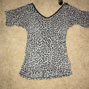 Cheetah print top